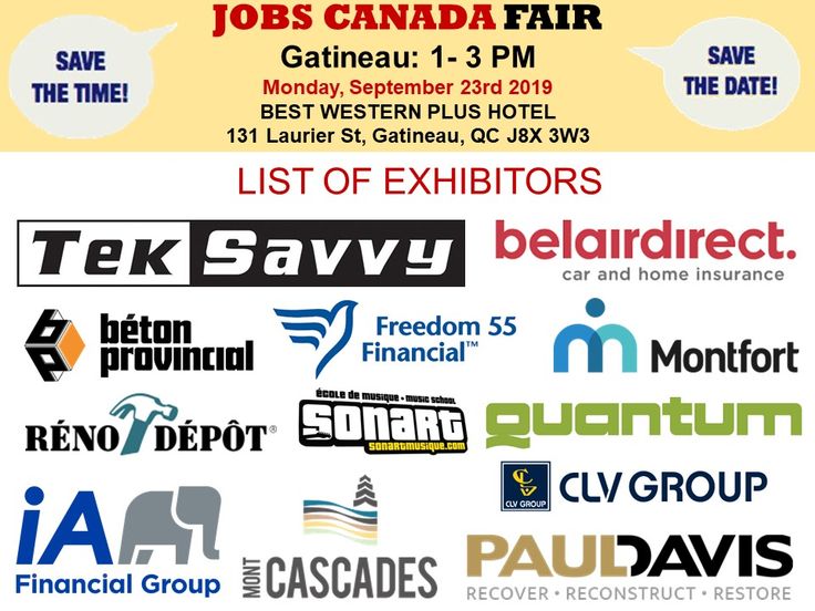 List Of Hiring Companies For Edmonton Job Fair September 25th 2018 1 4pm Chateaulacombe Free Admission Hundreds Of Jobs Mee Job Fair Job Marketing Jobs