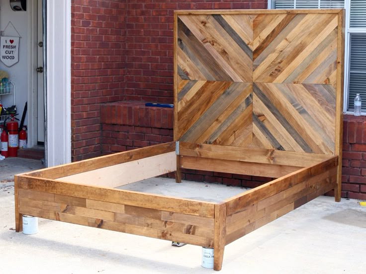 Diy Wood Headboard best 25+ diy bed frame ideas only on pinterest | pallet platform Diy Wood Headboard best 25+ diy bed frame ideas only on pinterest | pallet platform