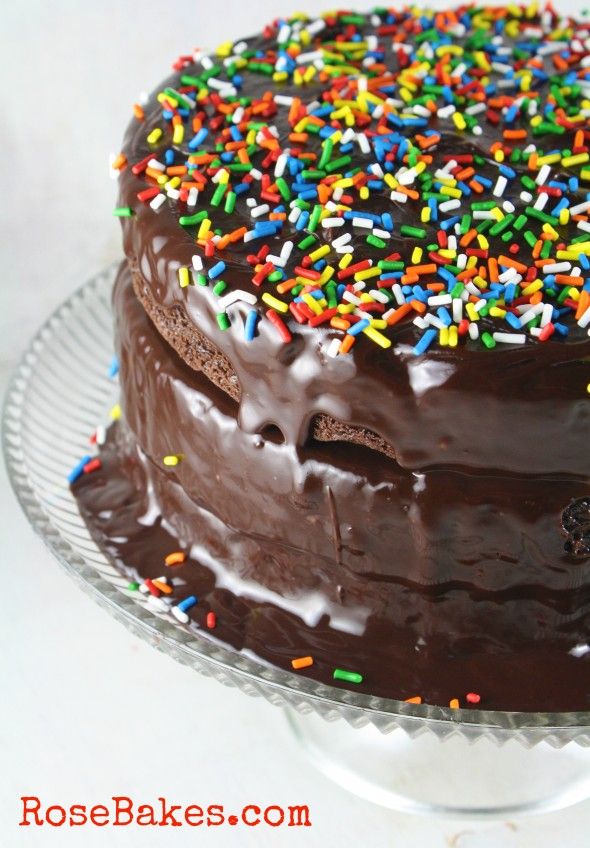 Chocolate Layer Birthday Cake Chocolate Layer Birthday Cake