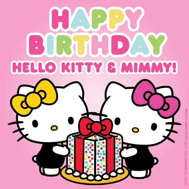 Happy Birthday To Hellokitty And Her Twin Sister Mimmy Hello Kitty Hello Kitty Birthday Hello Kitty Wallpaper Happy Birthday To Hellokitty And Her Twin Sister Mimmy Hello Kitty Hello Kitty Birthday Hello Kitty Wallpaper