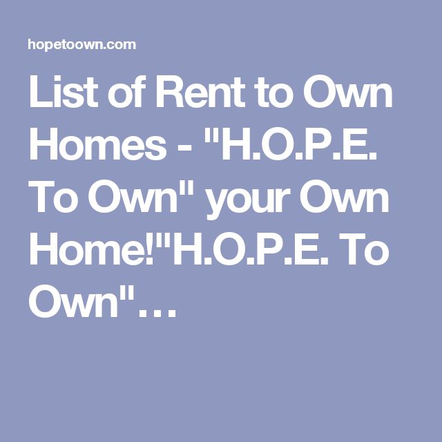 How Rent-to-own Homes Work Real estate, Real estate rent and House - rent to own home contract How Rent-to-own Homes Work Real estate, Real estate rent and House - rent to own home contract