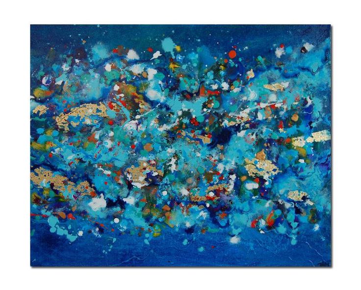 Blue Abstract Butterfly Paintings Blue Abstract Butterfly Paintings