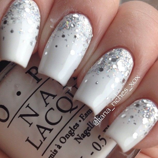 The 25+ Best White Nail Polish Ideas On Pinterest Essie Nail We have made a photo collection of Beautiful Glitter Nail Designs that you will for sure love to try. - The 25+ Best White Nail Polish Ideas On Pinterest Essie Nail
