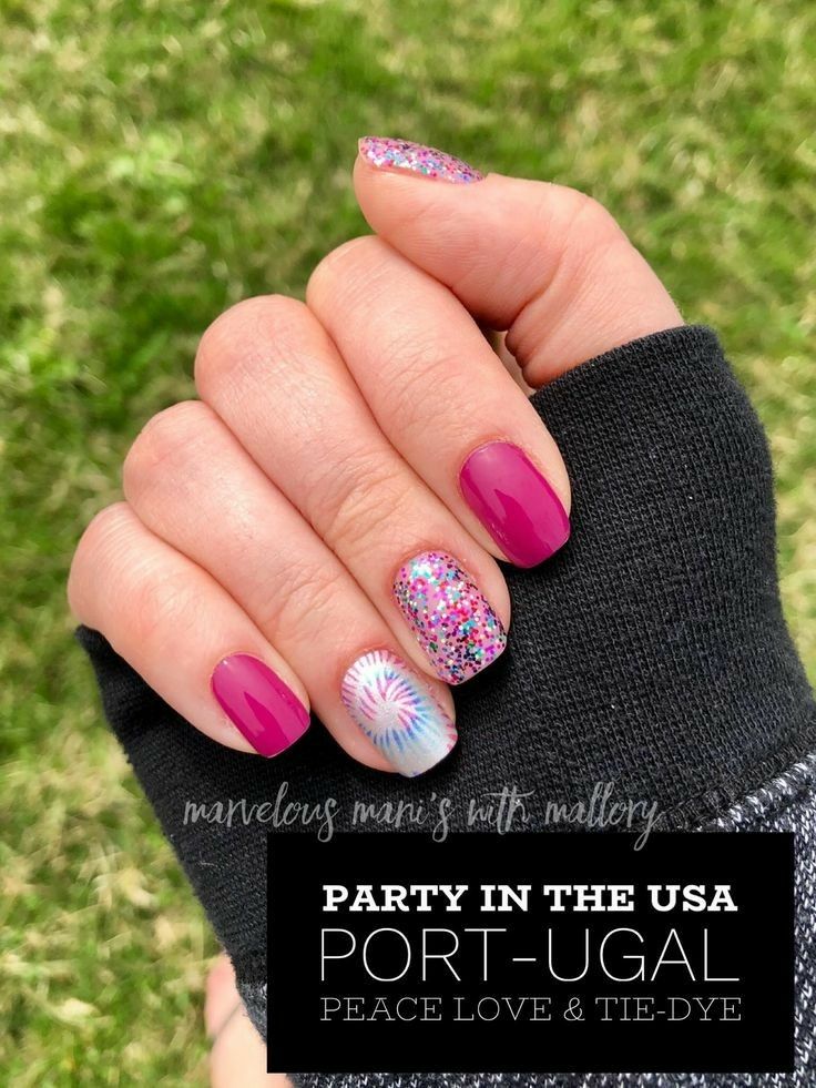 Portu-gal, party in the USA, and tie dye Color Street