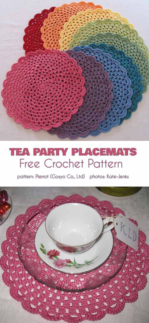 Wonderful Tea Party Placemats Free Crochet Patterns Crochet Placemat Patterns Crochet Placemats Crochet Diagram Wonderful Tea Party Placemats Free Crochet Patterns Crochet Placemat Patterns Crochet Placemats Crochet Diagram