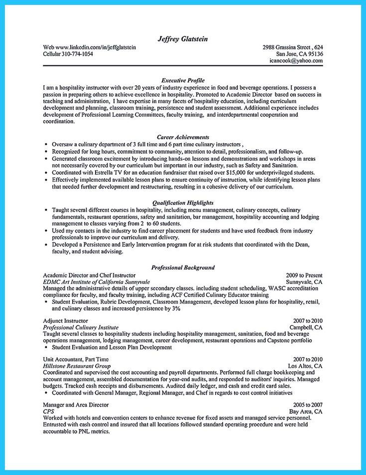 22 best Job! images on Pinterest Chef resume, Sample resume and - sous chef resume examples 22 best Job! images on Pinterest Chef resume, Sample resume and - sous chef resume examples