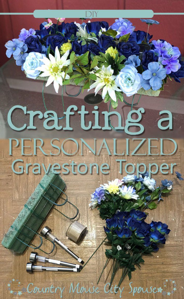 Crafting a Personalized Gravestone Topper for your Loved One Crafting a Personalized Gravestone Topper for your Loved One