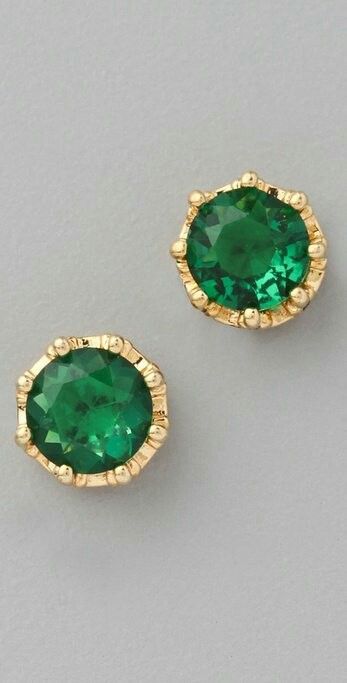 The 43 Best Gold Tops Images On Pinterest Top Earrings And Jewel Emerald Earrings Princess Studs Pimm S T Star K Heart Shape Simulated Studsemerald Green I Love