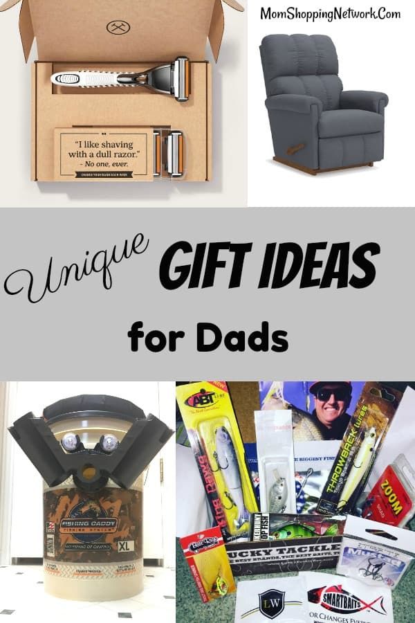 This is an awesome Holiday Gift Guide for dads, lots of unique gifts for men her...