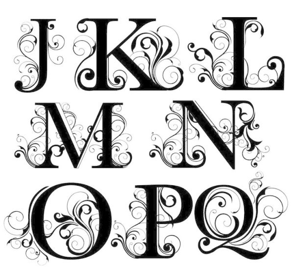 Lovely Printable Initials by olga Fancy letters, Printable initials Lovely Printable Initials by olga Fancy letters, Printable initials