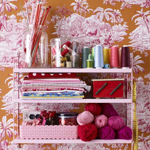 String shelf by Nils Strinning | Storage ideas | Pinterest | String shelf, Shelves and String pocket