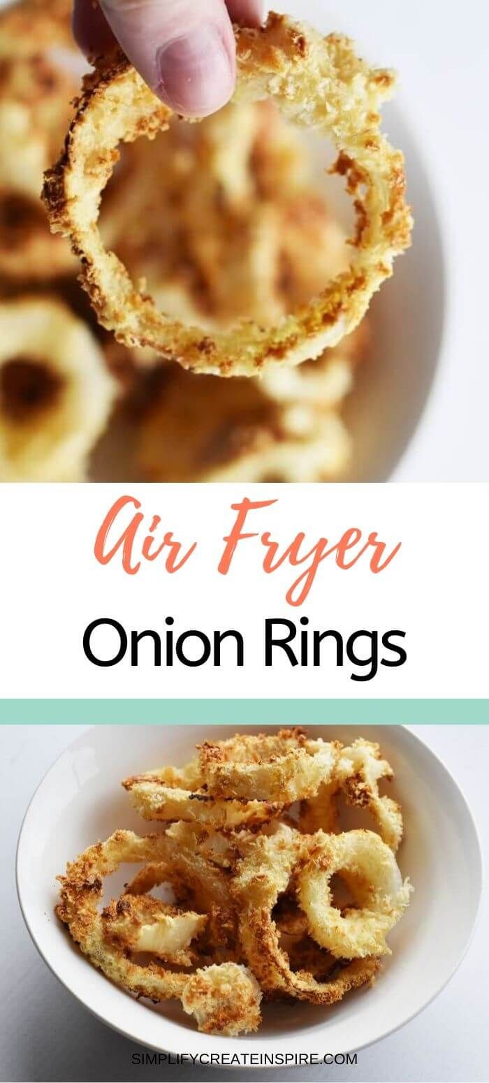 AIR FRYER ONION RINGS in 2020 Recipes, Game day food
