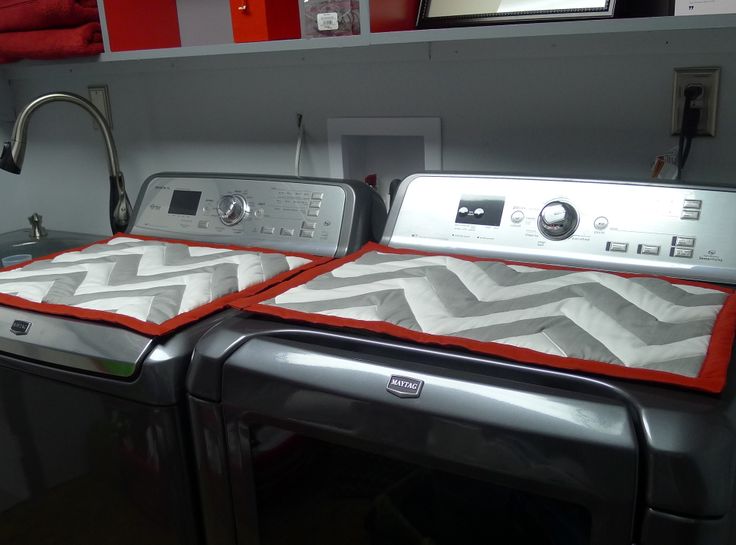 8 Best Washer And Dryer Covers Images On Pinterest Laundry Rooms Quilted Chevron Mats With Non Skid Backs To Protect The Finish Of Washer And Dryer A Great Christmas Gift From Aggie