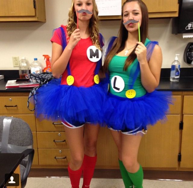 cute best friend mario and luigi halloween costumes great for a school dance or actually goin trick or treating with that friend that we can act like - Cute Halloween Costumes For School cute best friend mario and luigi halloween costumes great for a school dance or actually goin trick or treating with that friend that we can act like - Cute Halloween Costumes For School