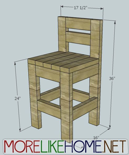 Best 20+ Diy Bar Stools Ideas On Pinterest Rustic Bar Stools More Like Home: Day 23 - Build a Chunky Bar Stool, less than $10 - Best 20+ Diy Bar Stools Ideas On Pinterest Rustic Bar Stools