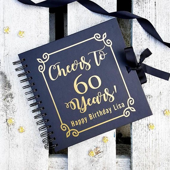 birthday Personalised guestbook photo album 36 x 6x4/" my 50th year memory book
