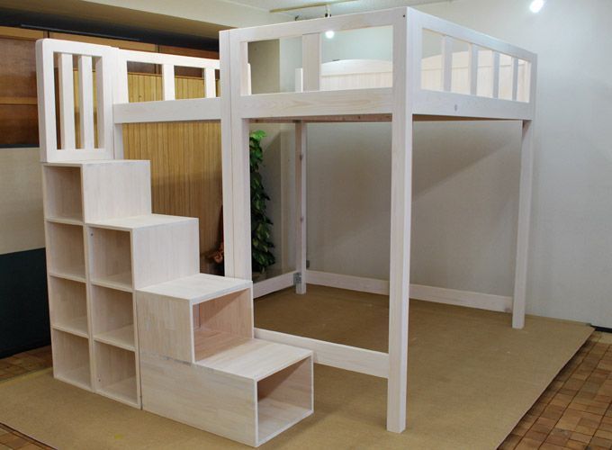 Schlafzimmer Bett Queen Size Hochbett Treppe Loft Bed Plans Diy Beds Loft Bed Plans, How To Make A Queen Loft Bed