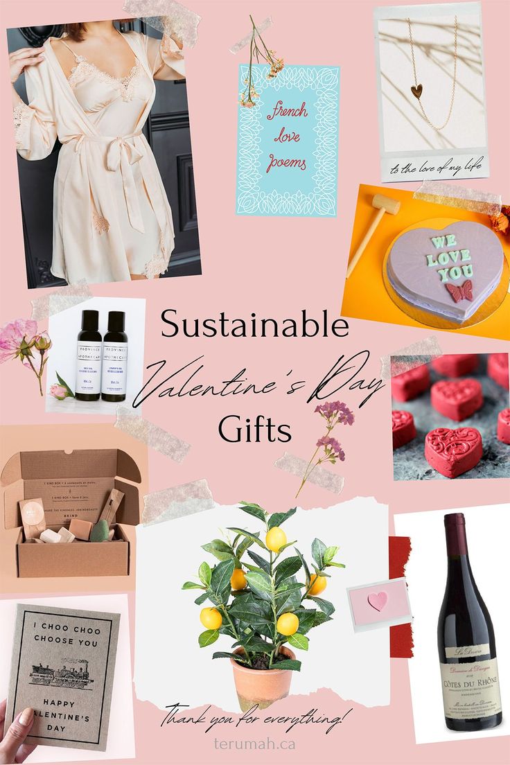 10 Sustainable Valentine's Day Gifts Canadian Brands Zanniee