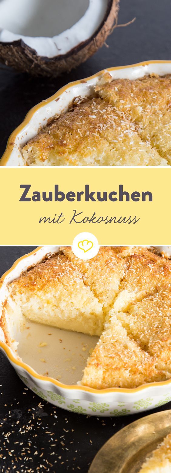 Kokos-Zauberkuchen – zauber dir ein Stück Urlaub