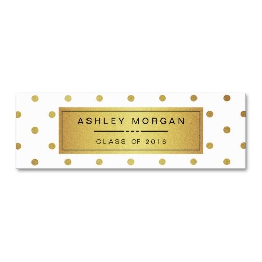 make your own graduation name cards