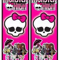monster high bookmarks