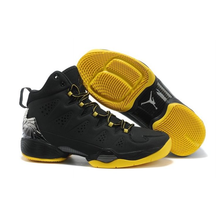 Air Jordan Melo M10 Black Yellow at kicksvovo.com