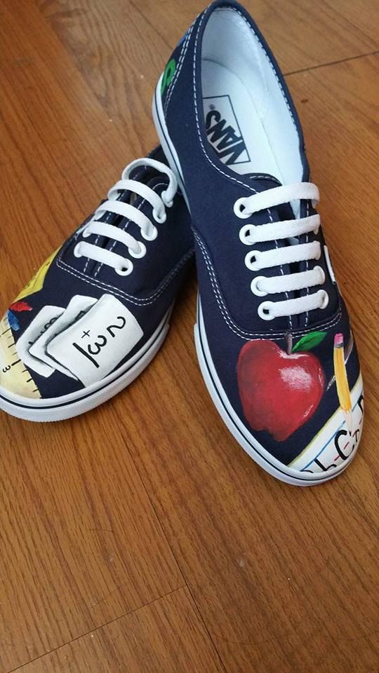 custom teacher shoes