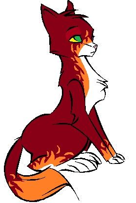 Image Of A Orange And Grey Animated Warrior Cat Image Of A Orange And Grey Animated Warrior Cat