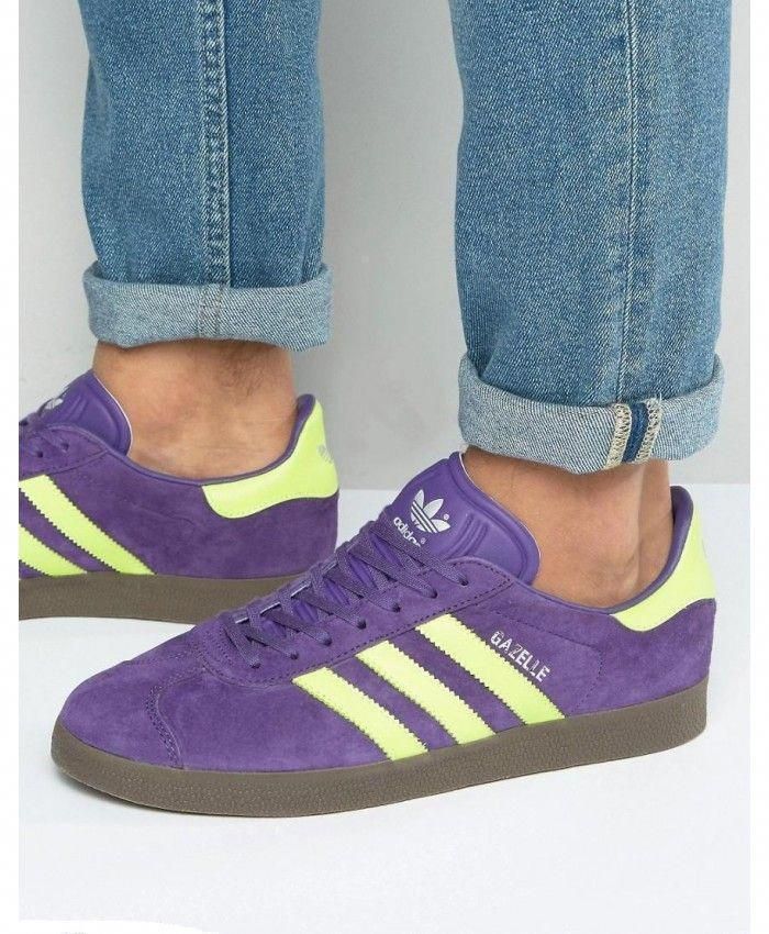 adidas gazelle violet et jaune adidas gazelle violet et jaune