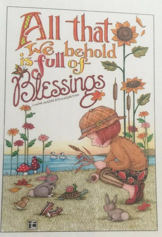 Mary Engelbreit Artwork-Thank God-Handmade Magnet Mary Engelbreit Artwork-Thank God-Handmade Magnet