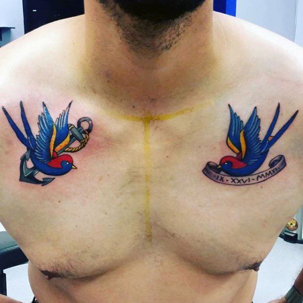 20 Cutest Swallow Tattoo Designs To Inspire You Sparrow Tattoo Birds Tattoo Swallow Bird Tattoos
