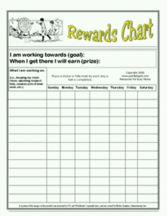 23 best Reward Charts for Kids images on Pinterest Rewards chart - incentive chart template 23 best Reward Charts for Kids images on Pinterest Rewards chart - incentive chart template