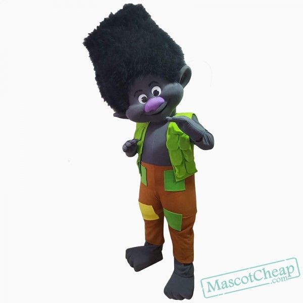 Trolls Branch Adult Mascot Costume BODY Suit Outfit Party Birthday Halloween NEW