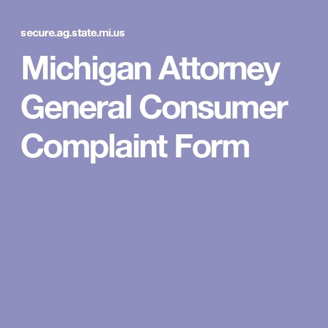 Michigan Attorney General Consumer Complaint Form Dollar$ and - consumer complaint form Michigan Attorney General Consumer Complaint Form Dollar$ and - consumer complaint form