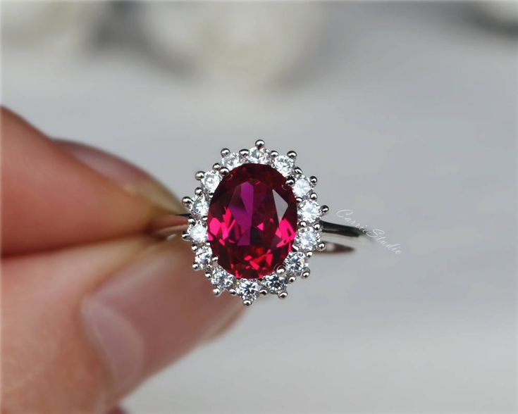 Details about 925 Sterling Silver Natural Ruby Oval Shape Gemstone Handmade Engagement Ring Details about 925 Sterling Silver Natural Ruby Oval Shape Gemstone Handmade Engagement Ring