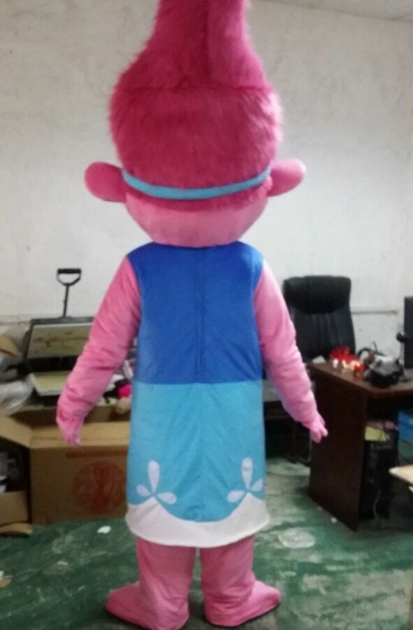 Trolls Branch Adult Mascot Costume BODY Suit Outfit Party Birthday Halloween NEW