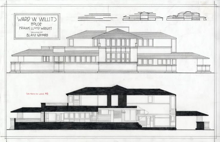 Wright Chat :: View topic - Goetsch-Winckler Usonian house Usonian house, Frank