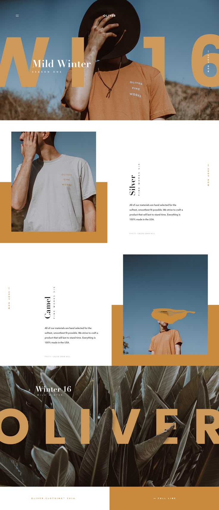 portfolio design layout ideas