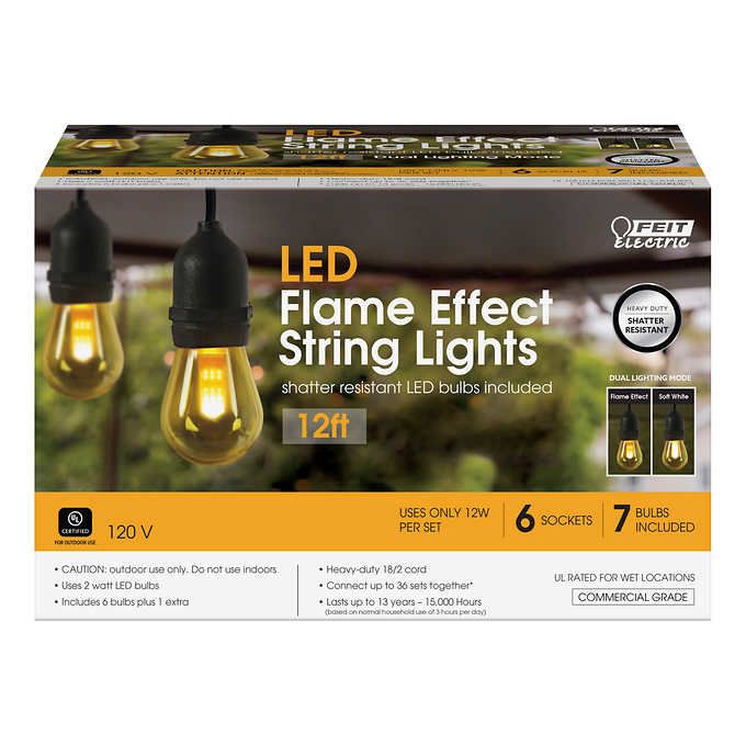 Pin On Home Garden Pin On Home Garden, Feit Electric 30 Ft Colour Changing Led Outdoor String Lights