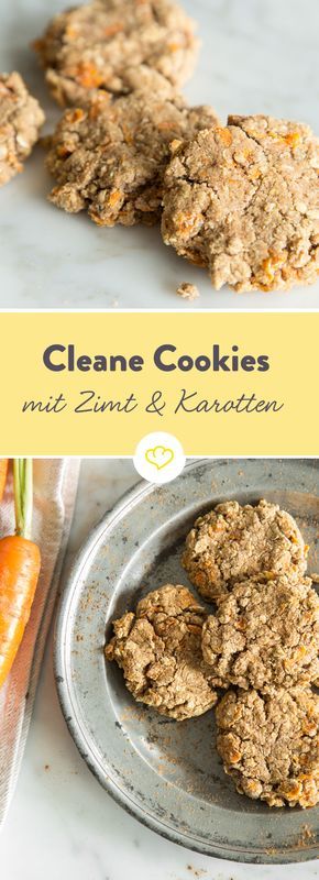 Clean Zimt-Karotten-Cookies - wir haben den Kuchenklassiker aus der Schweiz, die...