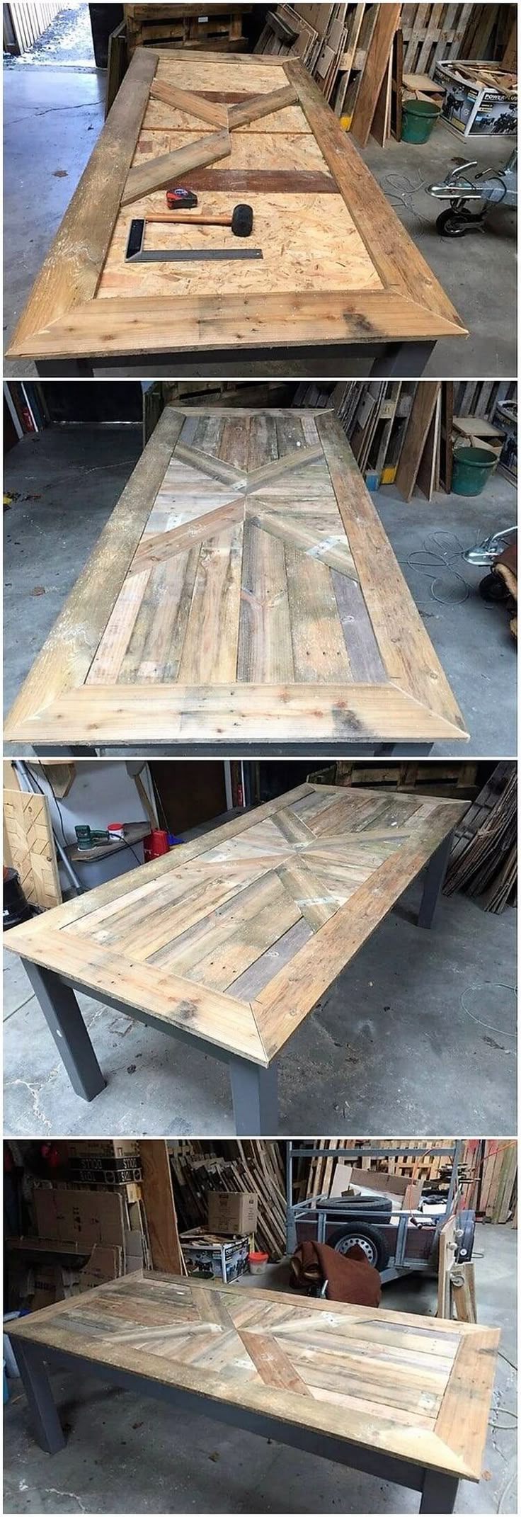 Unglaubliche Ideen für Upcycling Versand Holzpaletten #holzpaletten #ideen #u...