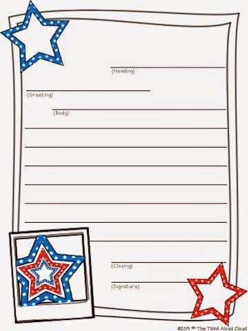 these 4th of july pages are a free sample of the july example of friendly letter