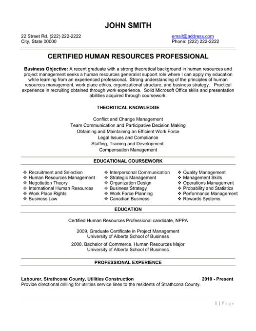 Click Here to Download this Human Resources Professional Resume Template! http://www.resumetemplates101.com/Human%20Resources-resume-templates/Template-369/