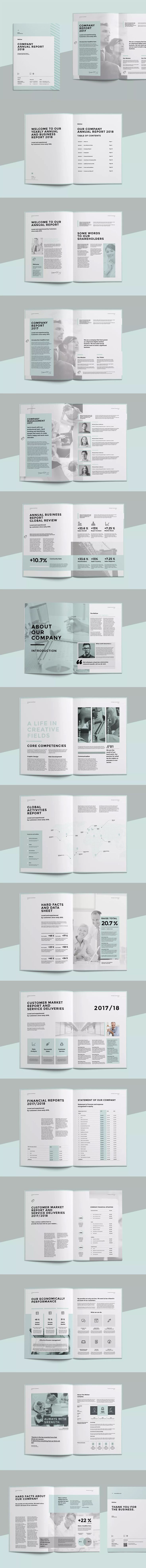 61 best annual report templates images on pinterest corporate report template
