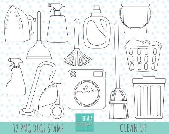 Cleaning Digi Stamp Commercial Use Laundry Stamp Clean Up