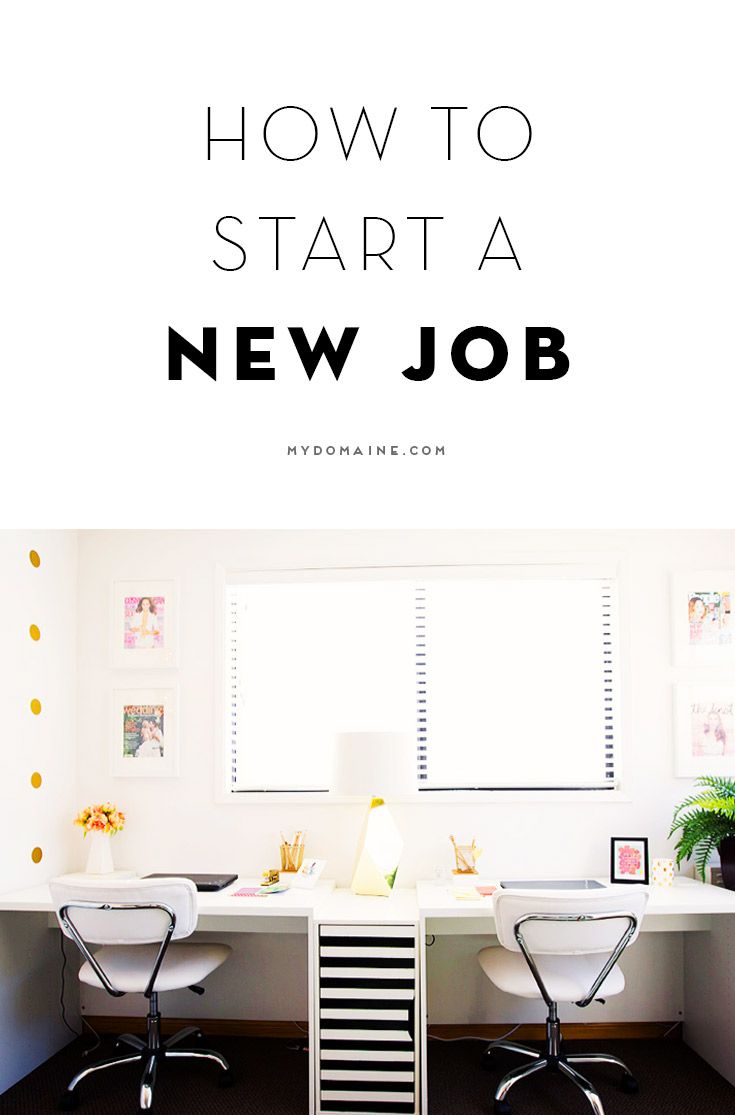 starting a new job tips