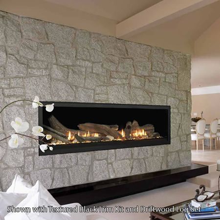 Monessen Aura 70" Linear Direct Vent Fireplace # ...