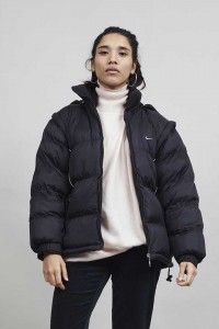 black nike puffer