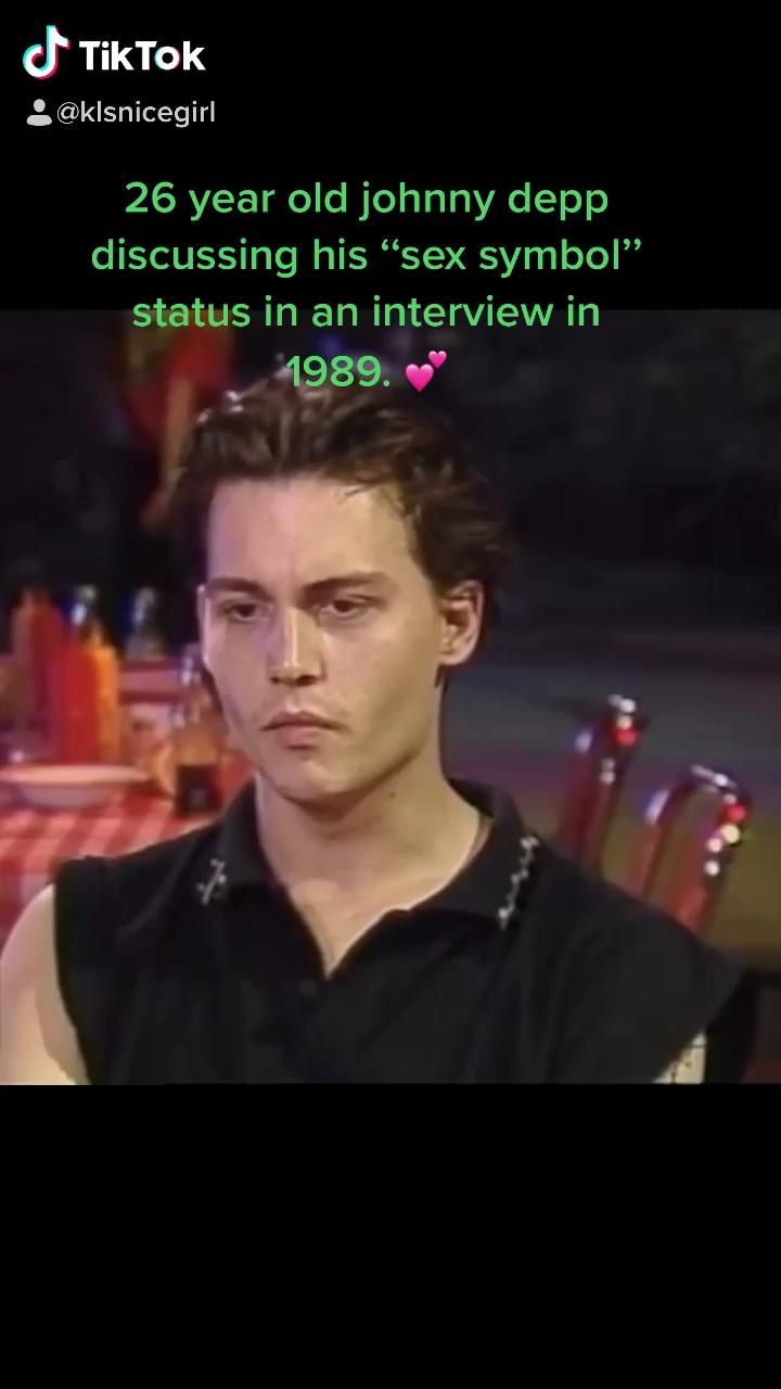 tik tok video young johnny depp johnny depp johnny depp meme
