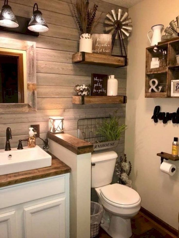 49 Modern Farmhouse Bathroom Remodel Ideas If youu2019re thinking of kitchen de...